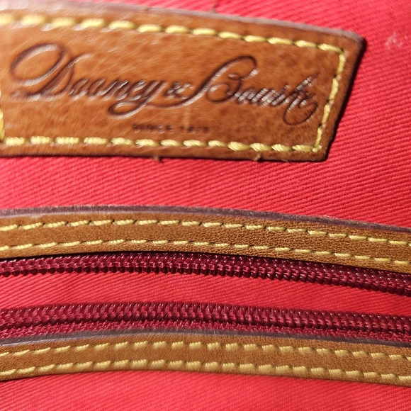 Dooney & Bourke Florentine Vachetta Leather Domed Handbag - Picture 5 of 7